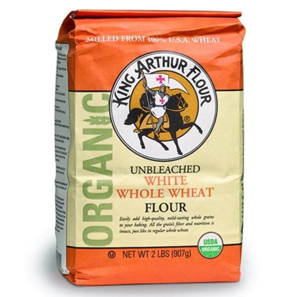 King Arthur Unbleached White Whole Wheat Flour 32 oz Bags Pack of 1