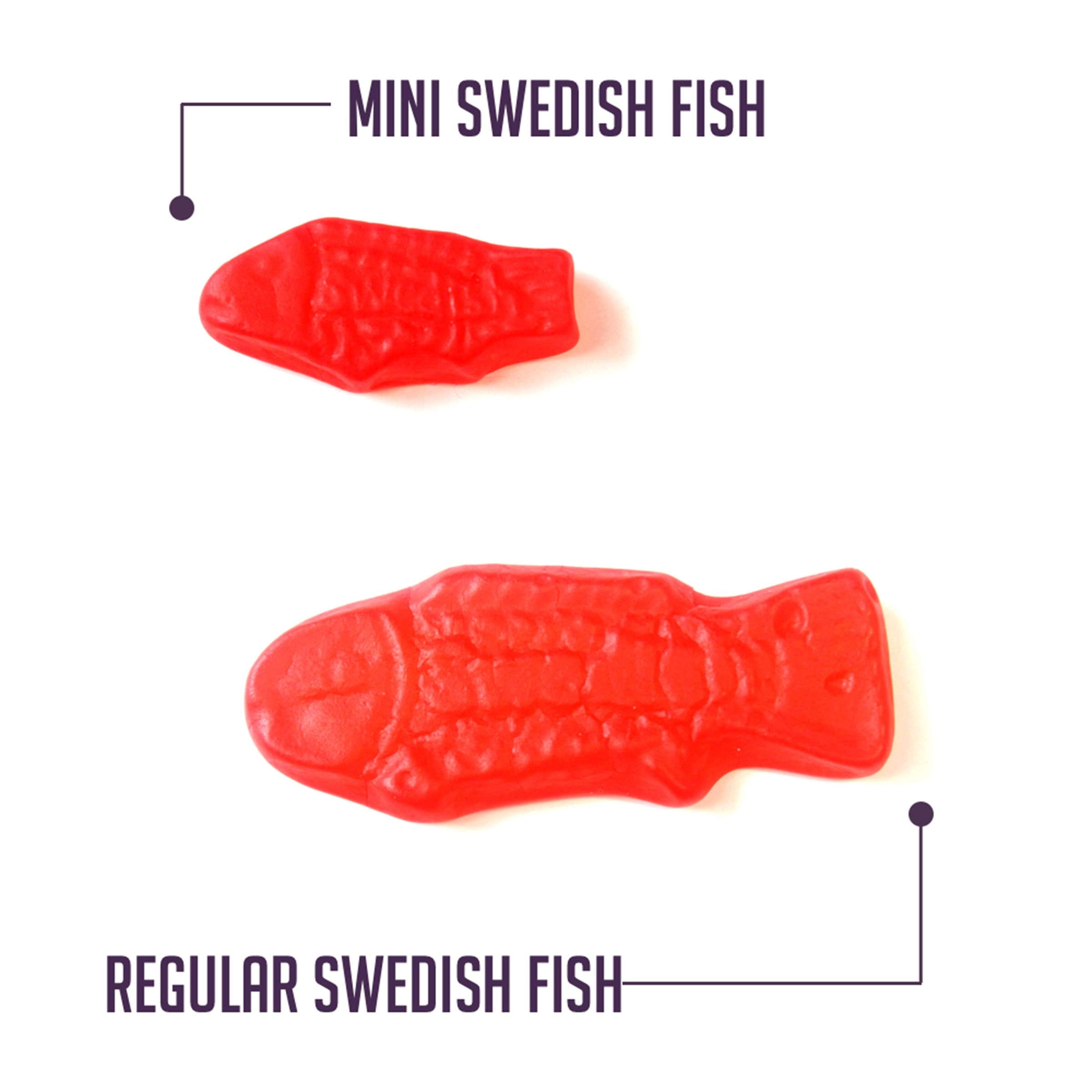 SWEDISH FISH Mini Soft & Chewy Candy, 5 lb Bag