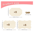 thumbnail image 2 of 24 Pcs Unfinished Hanging Wood Sign Blank with Ropes,Rectangle Blank Wood Sign Plain Hanging Craft Door Signs Wall Art, 2 of 7