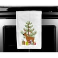 thumbnail image 3 of Boxer Merry Christmas Tree White Kitchen Towel Set of 2 Dish Towels, 3 of 3