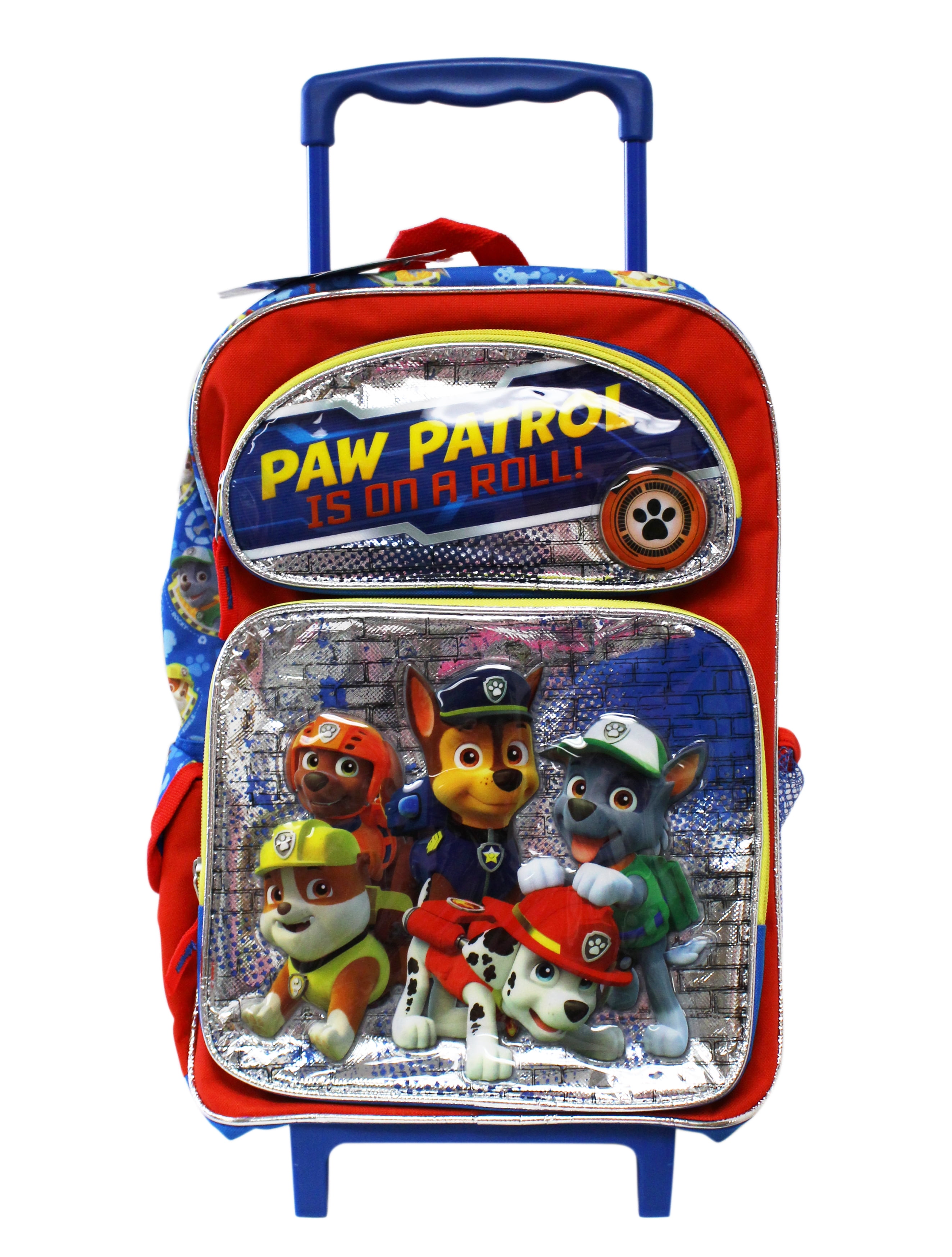 PAW Patrol is On a Roll Full Size Rolling Backpack (16in) Walmart