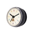 thumbnail image 3 of Reloj de ducha con ventosa, moderno, adorable, silencioso, fácil de leer, resistente al agua, para el hogar, cocina, el refrigerador y el inodoro. DPL1156 negro gris, 3 of 8