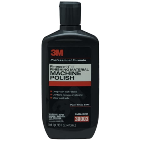 3M Finesse-it II Finishing Material-Machine Polish - Quickly & effectively removes minor scratches, 16 oz bottle, sold by (Best Polish To Remove Scratches)
