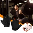 thumbnail image 4 of Btomtd Half Finger Gloves with Non Slip Grip for Outdoor Sports and Fitness, Wear Resistant Gloves for Yoga and Cycling, Breathable Half Finger Sports Gloves, Size S, Black, 4 of 6