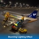 thumbnail image 2 of Avión de pasajeros urbano CUBIMANA de Building Toy con LED de 53 cm, 2 of 9