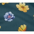 thumbnail image 4 of oneOone Cotton Flex Fabric Flower Watercolor Printed Craft Fabric BTY 40 Inch Wide, 4 of 4