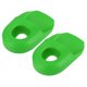thumbnail image 1 of 2 Piezas Protectores de bota de manivela de bicicleta Unique Bargains color verde, 1 of 1