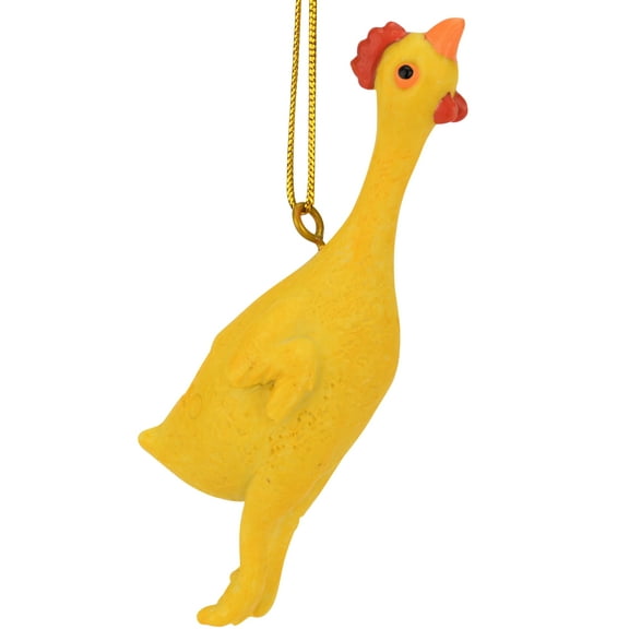 Tree Buddees Funny Rubber Chicken Christmas Ornaments