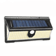 thumbnail image 1 of Piezas de luces solares 190 LEDs Patio Tres lados Iluminación Luces del sensor del cuerpo humano, Iluminación de cercas de carreteras Adepaton CPB-US-DYP706, 1 of 5