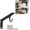 Black-1pc, variant on Triangle Shelf Bracket, Heavy Duty Steel Black Metal Wall Support for Shelving Rack Wardrobe