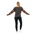 thumbnail image 5 of Jollidays Women's Pumpkin Cat Halloween Pullover Sweater, Sizes S-XXL, 5 of 7