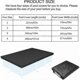 thumbnail image 4 of Swimming Pool Cover,300*201cm Rectangular Swimming Pool Cover,Above Ground Swimming Pool Winter Cover,Foldable Waterproof Dustproof Swimming Pool Cove, 4 of 5