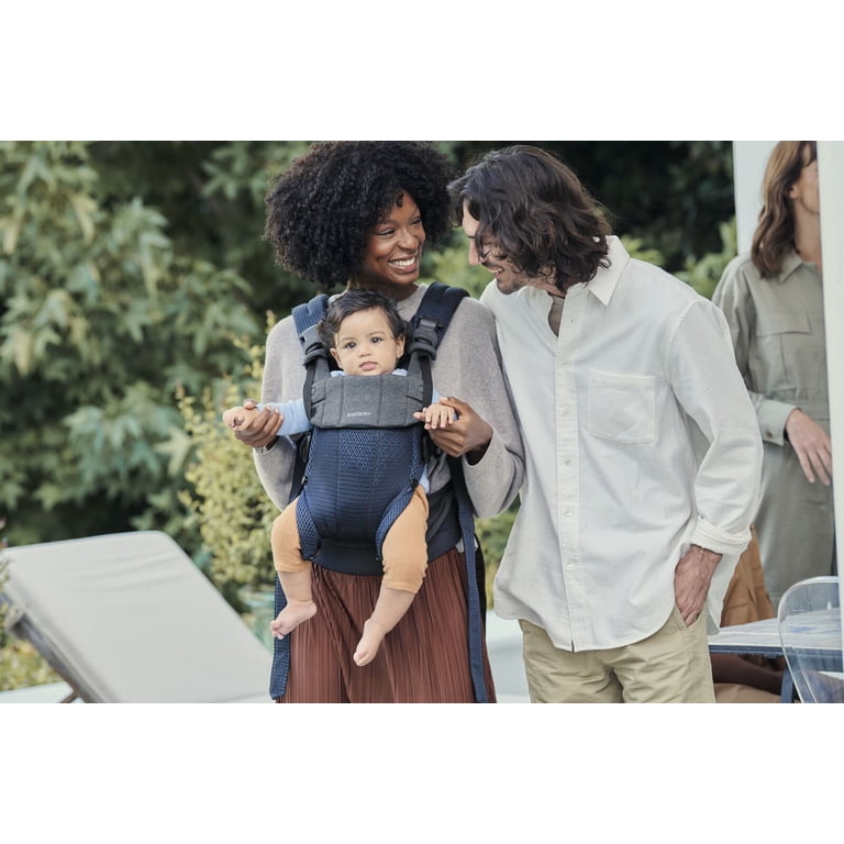 BabyBjörn Ergonomic Baby Carrier Harmony, Front Hip Support, 3D