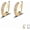 1pcs*B, variant on Fixura Ear Clips, Zafiller Ear Clip, Adjustable Thin Chunky Pierceless Ears Cuff, Wrap Earrings for Women Men and Adults