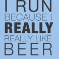 thumbnail image 3 of CafePress - Run For Beer. T Shirt - Men's Classic Graphic T-Shirt, 3 of 4