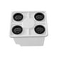 thumbnail image 4 of Cubo de cultivo hidropónico, maceta para cultivo en aguas profundas, accesorio para invernadero, jardinera de crecimiento, cubo para plantas de blanco con tapa de 4 agujeros, 4 of 8