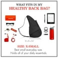 thumbnail image 6 of AmeriBag 15" Microfiber Crossbody Sling Healthy Back Bag (Red), 6 of 7