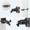 thumbnail image 4 of Dsseng Surveillance CCTV Camera 360 Degree Poles Hoop Mount Bracket Round Rings Adjustable Stainless Steel Hose Clamp Hoop, 4 of 12