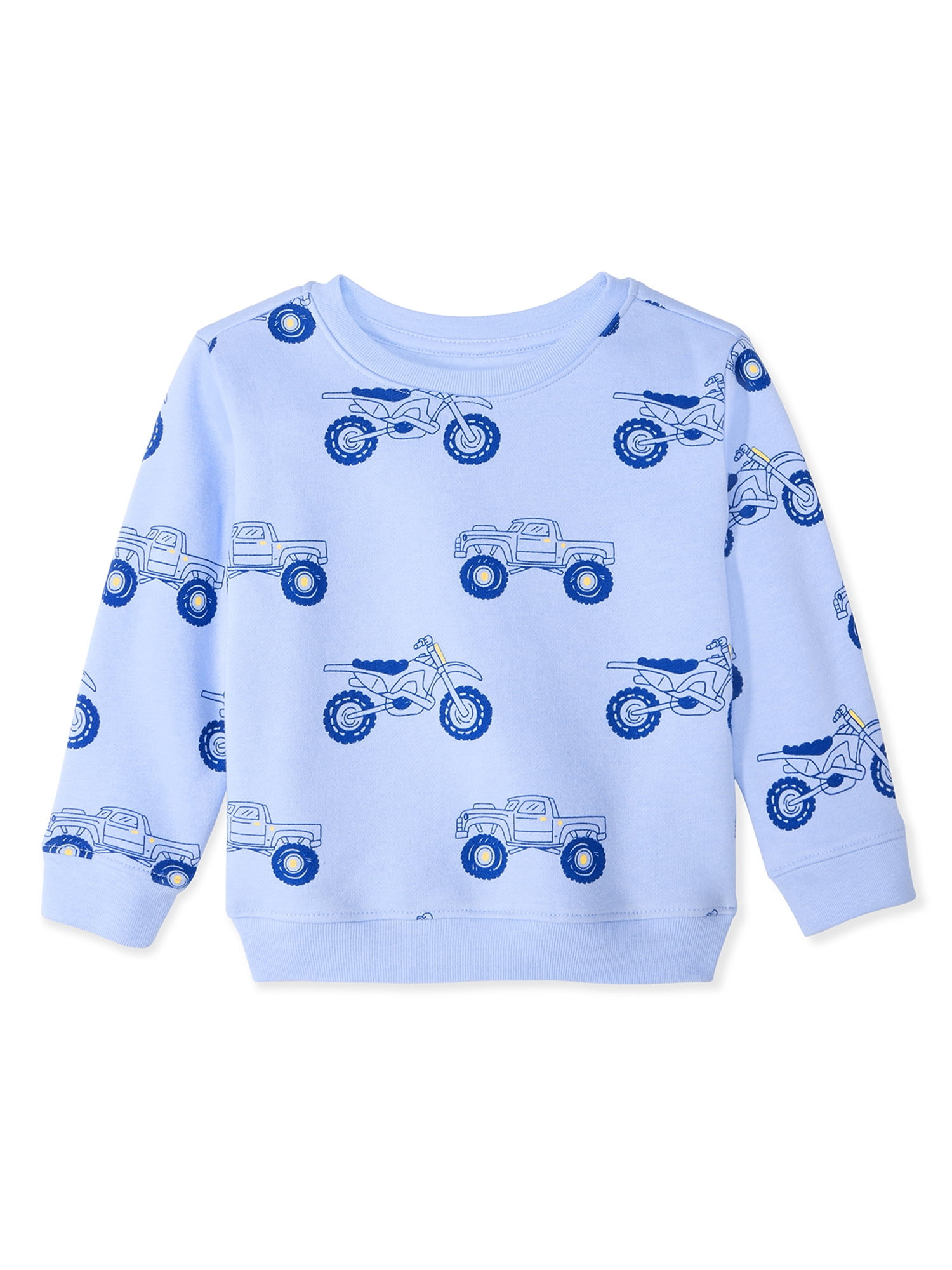 Garanimals Baby & Toddler Boys Fleece Outfit Set, Sweatshirt & Sweatpants, Sizes 0-6T