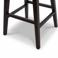 thumbnail image 6 of Spruce & Spring Liam 30 in. Faux Leather Upholstered Swivel Bar Stool Set of 2, 6 of 8