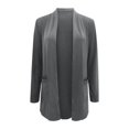 thumbnail image 4 of Women's Long Sleeve Open Front Cardigan Casual Loose Lightweight Cardigans With Pockets Open Front plus Size Olive Sweaters for Women Long Length Cardigan for Women Cardigan Sweaters for Women Size 3x, 4 of 4