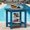 NAVY, variant on Cobiod 14 x 18.4 Inch Double Tier All Weather Patio End Table HDPE Outdoor End Table for Porch Lawn Poolside Fire Pit Durable Fits Adirondack Chairs,navy