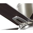 thumbnail image 4 of Progress Lighting Bexar 6-Light Flush Mount Ceiling Fan, Brushed Nickel, Reversible Silver/Dark Cherry Blades, Integrated LED, 4 of 22