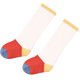 thumbnail image 4 of Calcetines de tripulación para bebés Patrón de oso de dibujos animados Buena transpirabilidad Calcetines unisex de media pantorrilla para otoño primavera XS, 4 of 5