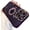Purple, variant on Compatible for iPhone 14 Case with Luxury Clear Plating Logo View Glitter Cute Diamond Sparkly Design Aesthetic Women Teen Girls Phone Cases Bling Camera Protective Cover-Gold