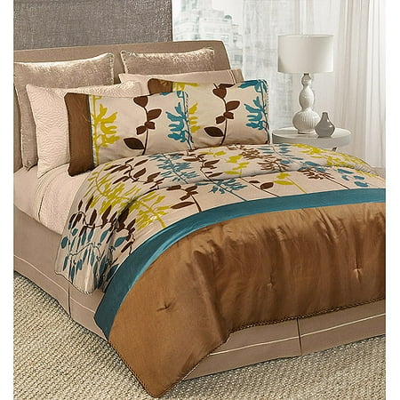 Linear Garden Bedding Comforter Set