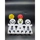 thumbnail image 4 of Bonito soporte para cepillos de dientes con ventosa para baño, decoración del hogar con emoji sonriente para montar en la pared, 4 of 5