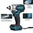 thumbnail image 4 of Brushless Impact Wrench Cordless Impact Wrench Wear Resistant Electric Wrench for Maintenance Carpentry, 4 of 4