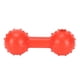 thumbnail image 4 of Juguete dispensador de golosinas para perros rechinando los dientes forma de barra interactiva juguete de goma para masticar mascotas para cachorros rojo, 4 of 5