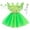 691Green1427, variant on Rggeeun Toddler Girls Sleeveless V-Neck Spaghetti Strap Dance Party Princess Dresses Clothes Wand Headband Wing Set Boho Casual Sundress