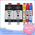 thumbnail image 2 of Replacement for 903XL for HP 903XL 903xl hp903xl ink cartridge compatible for HP Officejet Pro 6950 6960 6970 6975 printer, 2 of 4