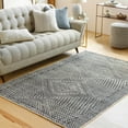 thumbnail image 2 of Hauteloom Londontowne Living Room, Bedroom Area Rug - Bohemian, Transitional - Black, Off White - 9' x 12', 2 of 7