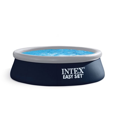 Intex 8ft x 30in Easy Inflatable Kid Swimming Pool with Filter Pump (Open Box)