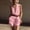*Pink, variant on ClodeEU Women's Solid Color Zip Crewneck Sleeveless Romper with Pockets ,Casual Summer Jumpsuit Shorts Beige,Women's Plus L