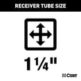 thumbnail image 2 of CURT Class 1 Trailer Hitch, 1-1/4" Receiver, Select Kia Forte (Drilling Required) Trailer Hitch, 2 of 5