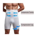 thumbnail image 3 of Moldeador de Cuerpo Adelgazante para hombre, entrenador de cintura alta, bragas de Control, ropa interior de compresión, pantalones cortos moldeadores de Abdomen, 3 of 4