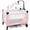 Pink, variant on Minikid Nursery Center Playard with Bassinet Music and Toys, Baby Playpen for Newborn to Toddlers,Blue