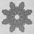 thumbnail image 1 of Ahgly Company Tapis d'Intérieur Lavable en Machine, Carré Transitionnel, Zone Grise de Gainsboro, Carré de 5', 1 of 7