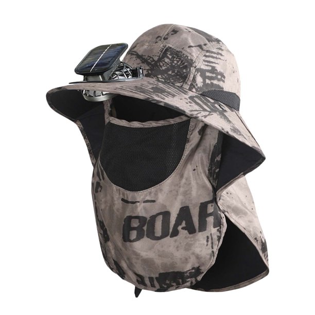 Sombrero De Ala Ancha Para Exteriores Con Ventilador Solar Sombrero De Ala Ancha Con Ventilador Solar Para Pesca Al Aire Libre Sombrero Con Ventilador Solar Carga Usb Solar Sombrero Con Ventilador S