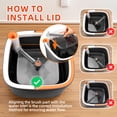 thumbnail image 5 of 10-Pack INWEJIA Spin Mop and Bucket Set with Self-Separation Dirty and Clean Water System, 5 of 7