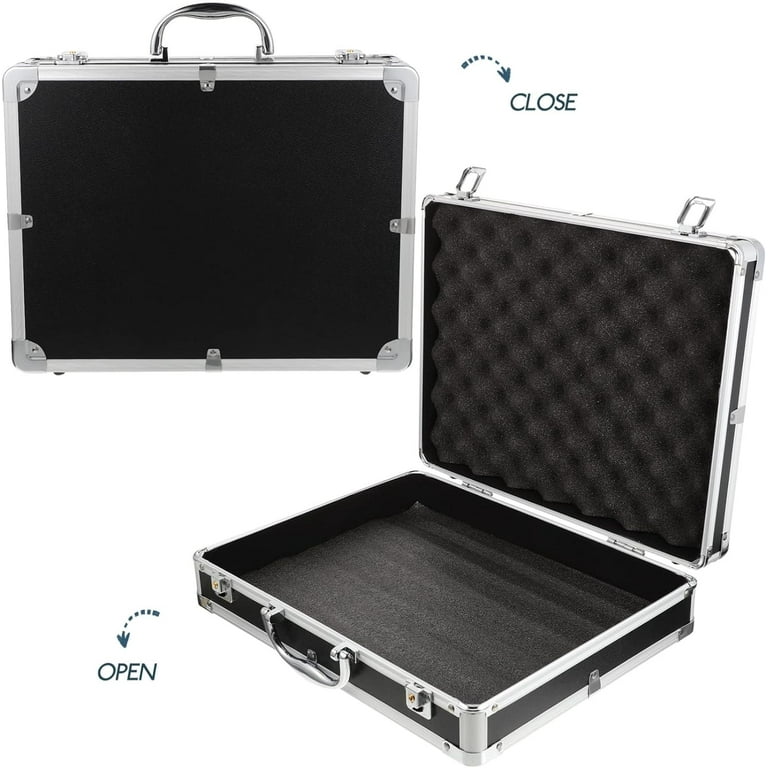 Briefcase with key lock on sale