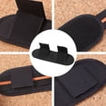 thumbnail image 5 of GOOHOCHY Guitar Shoulder Pads Small Strap Soft Padded Comfort Accessory Guitar Parts Black, 5 of 8