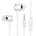 thumbnail image 3 of Joernso Universal 3.5mm Plug In-Ear Music Bass Wired Earphones Sports Headsets with Mic, 3 of 5