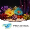 thumbnail image 2 of Fish Tank Aquatic Plant Decor Artificial Water Grass Micro Landscape Decor, 2 of 9