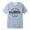 Light Blue, variant on Men's Summer Casual Letter Print Short Sleeve T Shirt T Shirts for Men