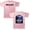 Pink, variant on Seven Lions T-shirt Summer Unisex Short-sleeved 2026 Fashion Y2K Casual Stylish Design Tee